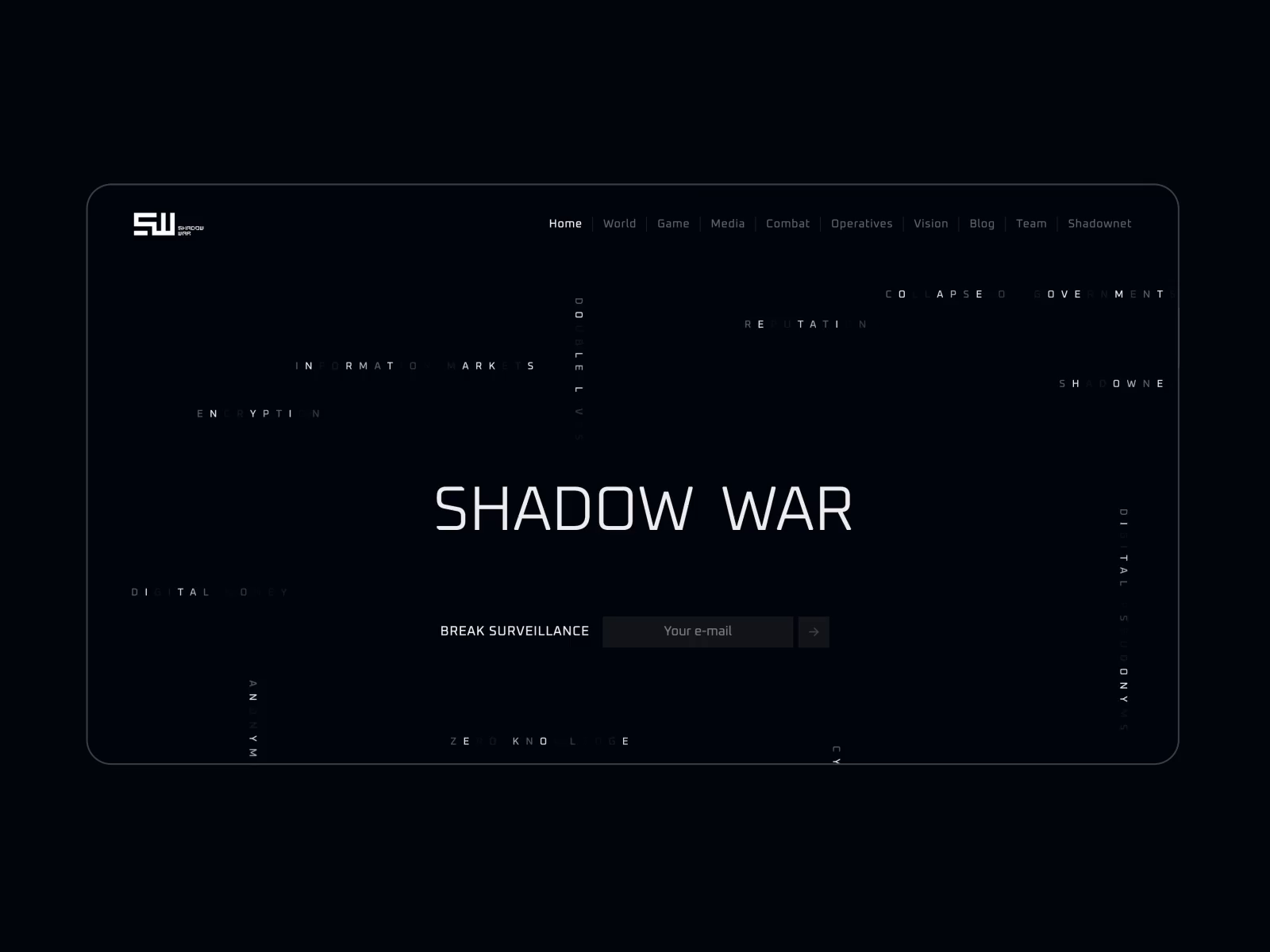 Example of Full Website Design