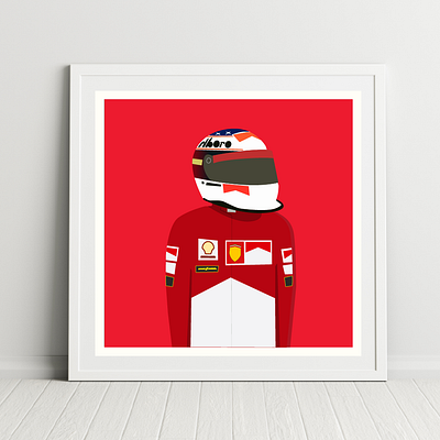 Driver Portraits automotive design f1 flat graphic design illustration race