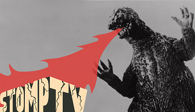 'Stomp TV' Streaming Service Concept branding design generative ai graphic design illustration logo typography ui ux