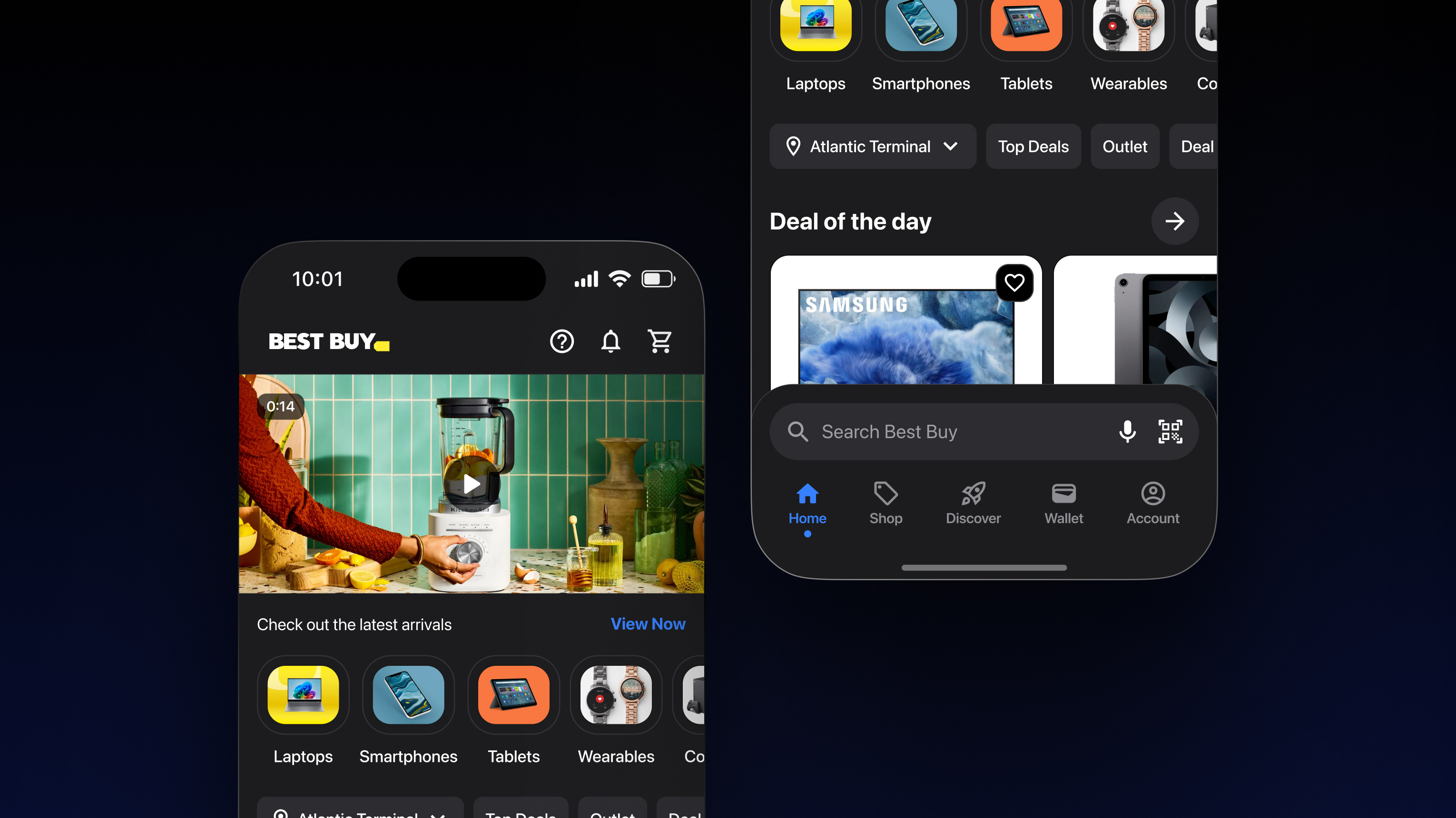 Redesigning the Best Buy App bestbuy dashboard design design inspiration figma product design search bar ui ux