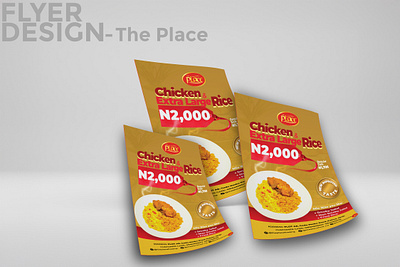 Print Flyer Design for The Place branding design flier graphic design social media design