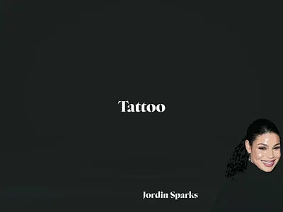 Tattoo Jordin Sparks