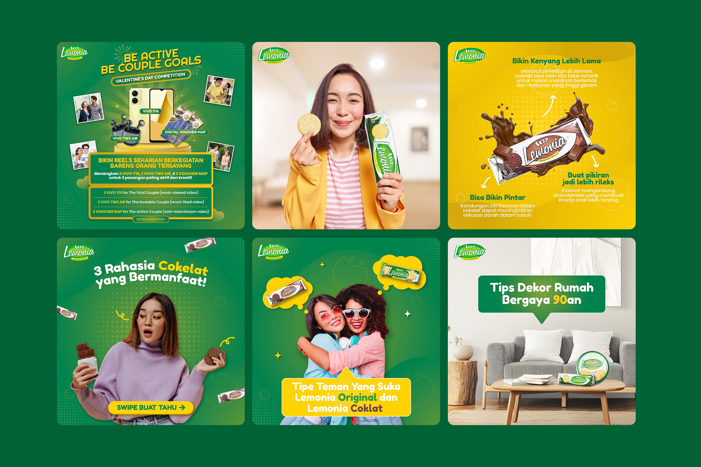 Lemonia Biscuit - Instagram Design biscuit branding engagement graphic design instagram instagram post instagram story lemonia motion graphics snack social media