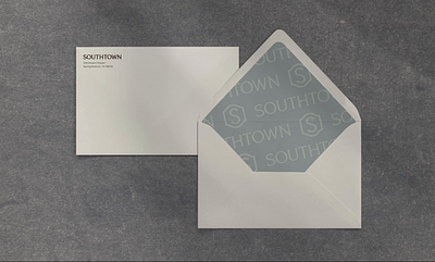 Southtown – Applications applications card envelope identity print