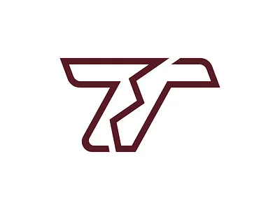 Letter T Tectonic Crack logo for sale buy construction crack earth science earthquake engineering for sale geography geology letter t logo premade purchase ready made seismic tectonic