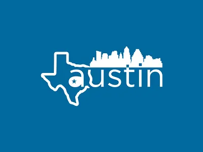 Texas Outline mark Logo branding graphic design logo logodesign modern logo