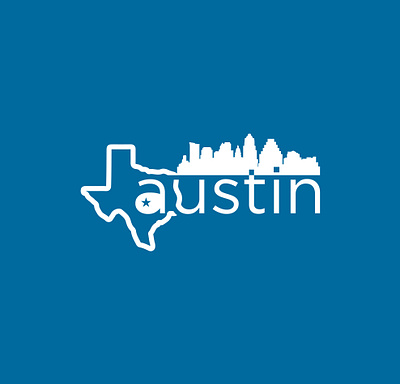 Texas Outline mark Logo branding graphic design logo logodesign modern logo