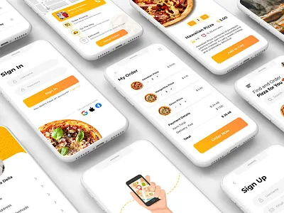 Pizza Delivery App uiux