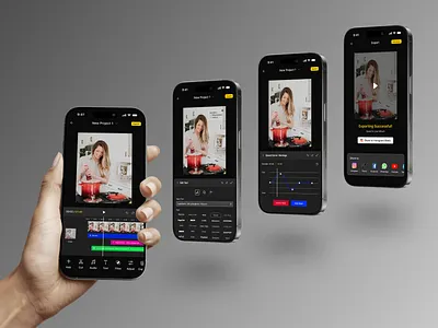 🎬 Video Editor App - Video Editor Mobile Design UI edit video edit video app mobile app ui video edit app video edit mobile design video editor video editor app video editor design video editor design ui video editor mobile video editor mobile app video editor mobile design ui video editorr