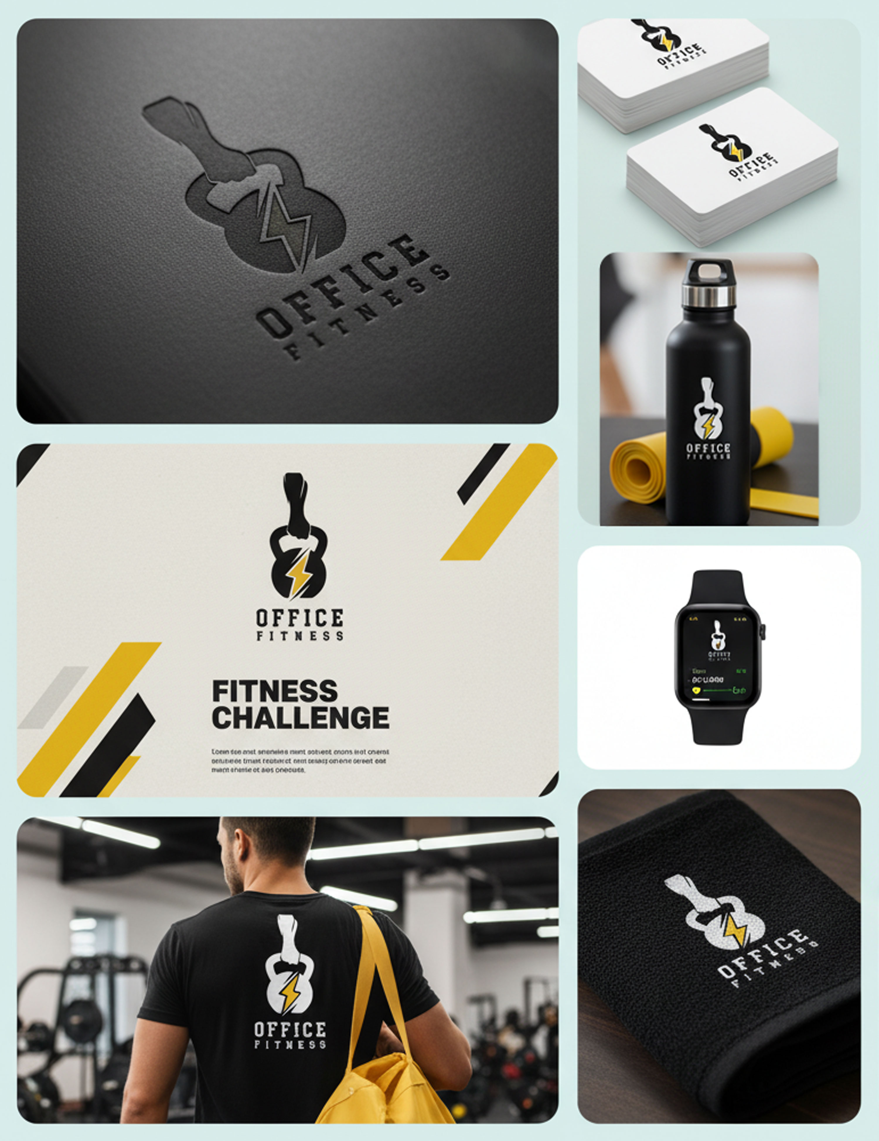 🏋️‍♂️ Office Fitness – Bold & Energetic Logo Design ⚡ brand identity branding design corporate fitness creative logo energy logo fitness brand fitness logo gym branding gym logo design logo concept logo designer minimalist logo modern logo visual identity