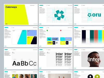 ORA Branding Presentation align branding color guide design system logo style guide system typography guide ui untitle ux