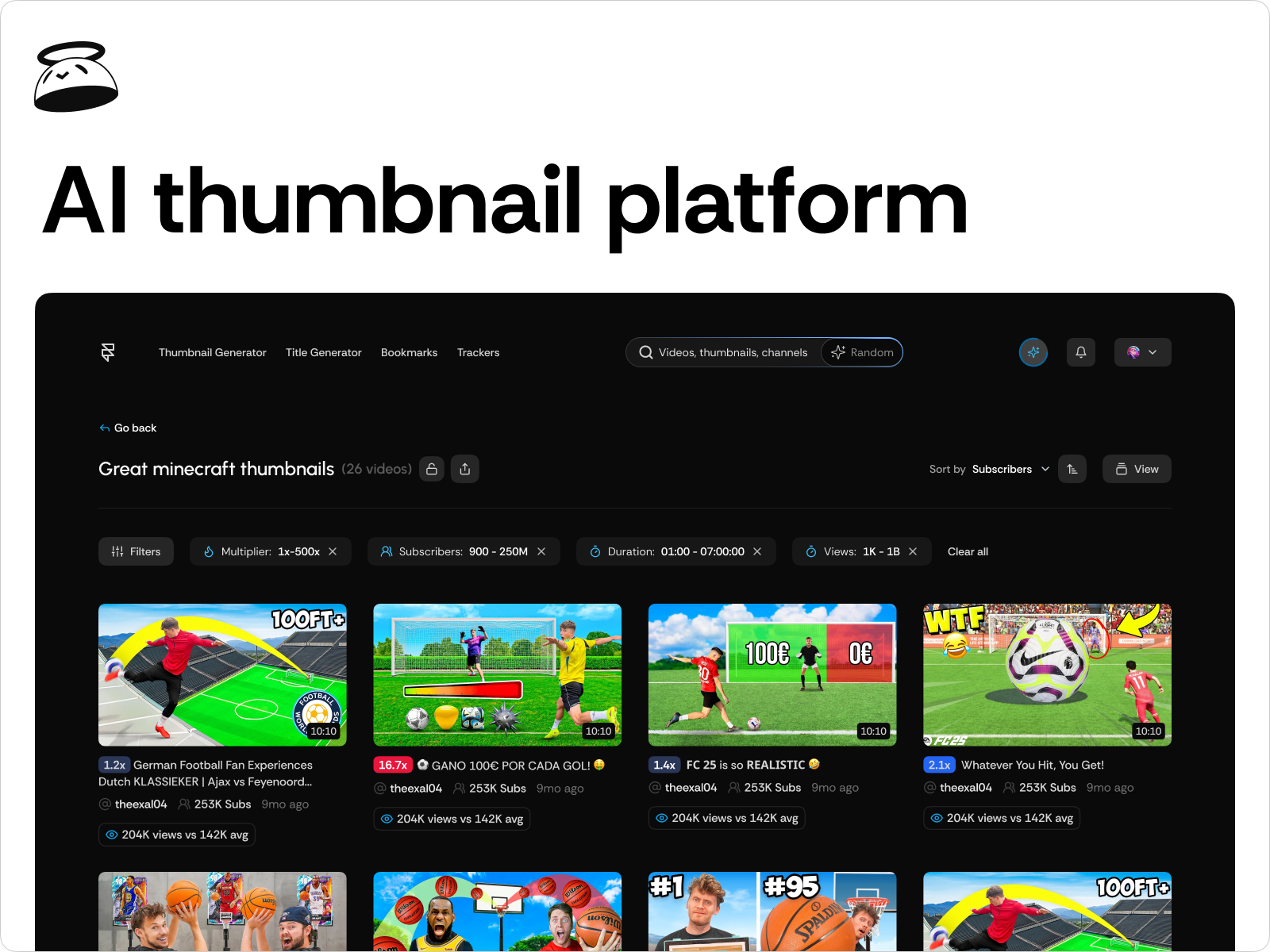 Example of Results Oriented Landing Page Design