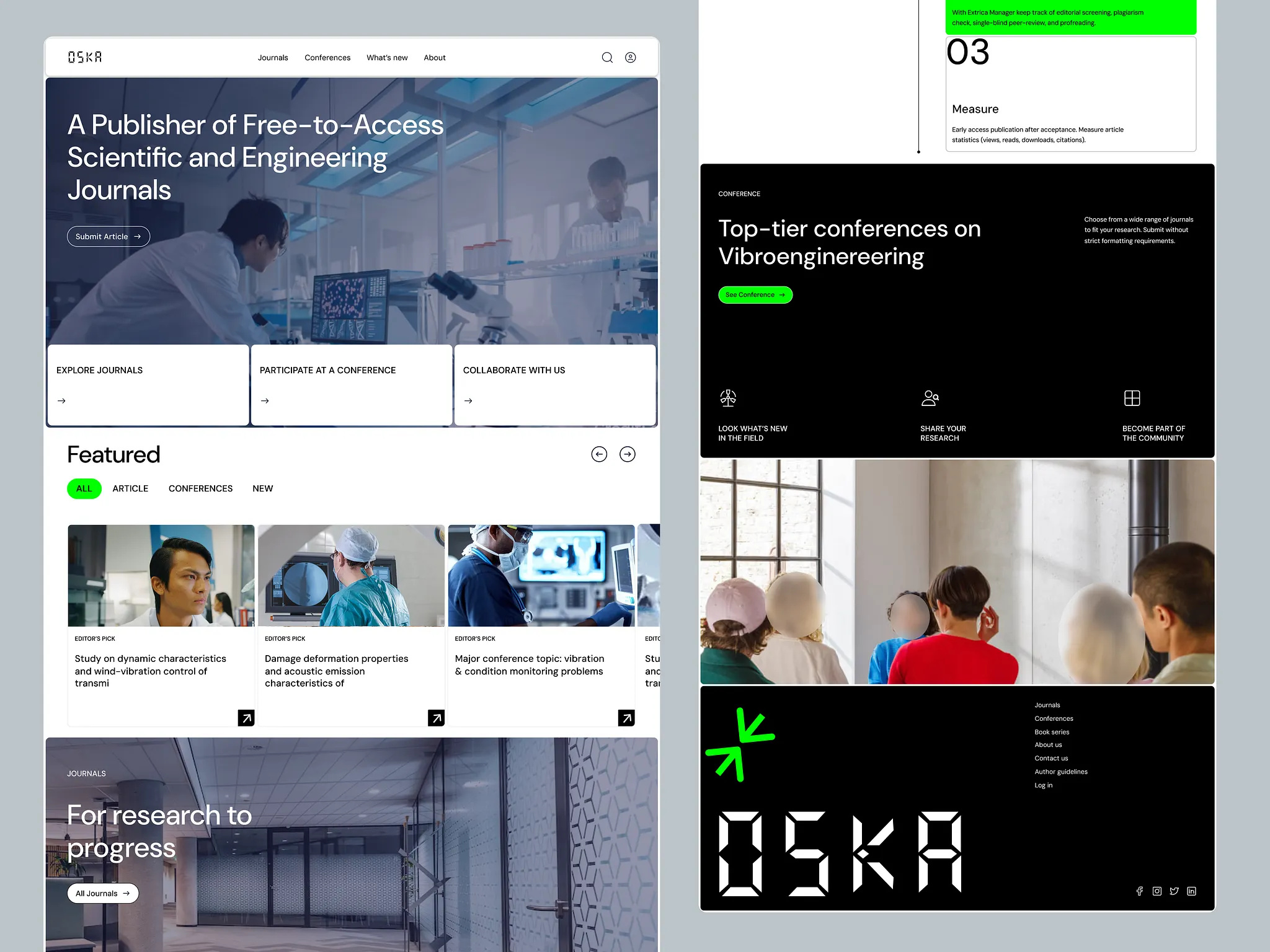 Example of Conference Website ✦