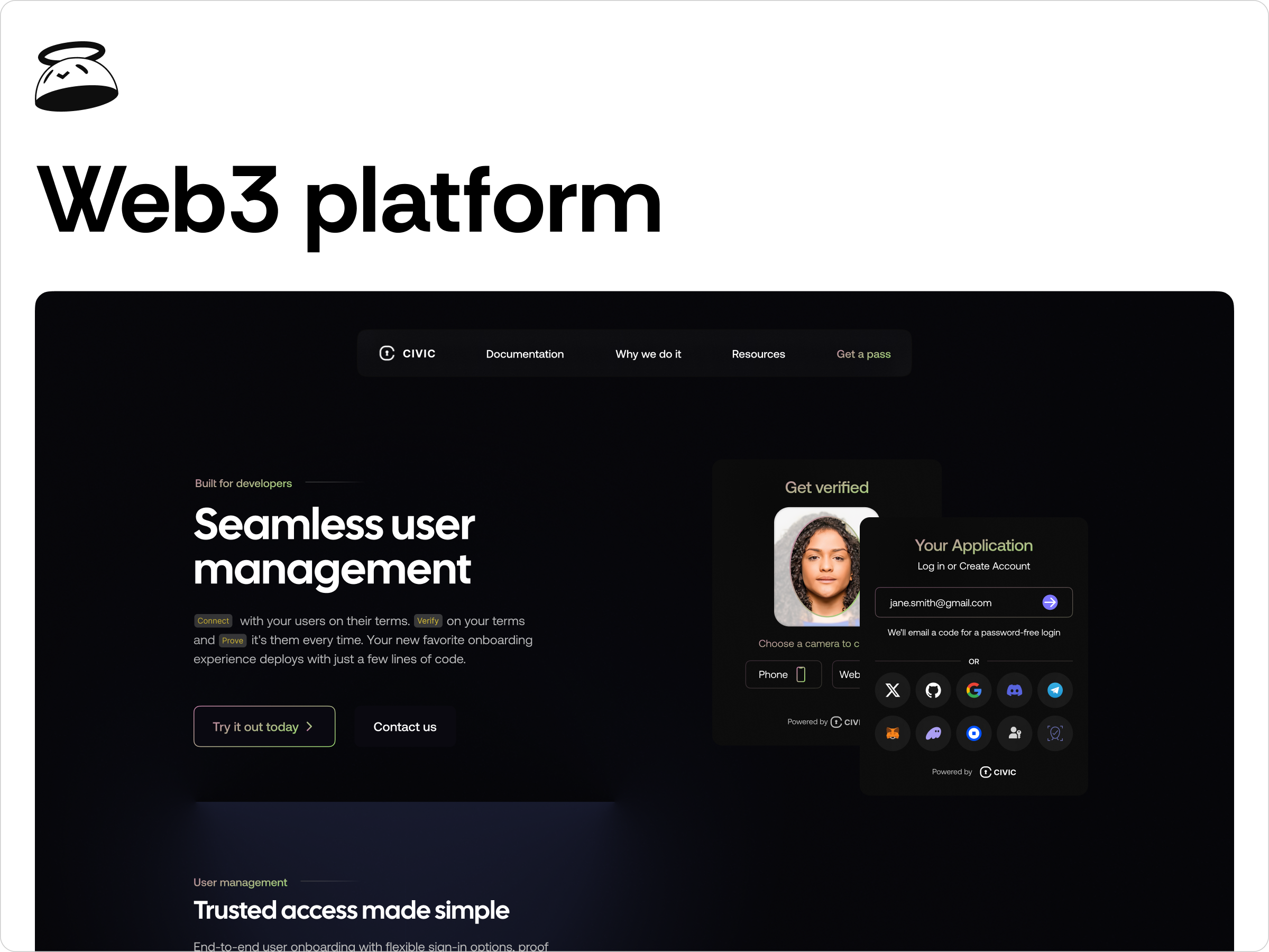 Example of Results Oriented Landing Page Design