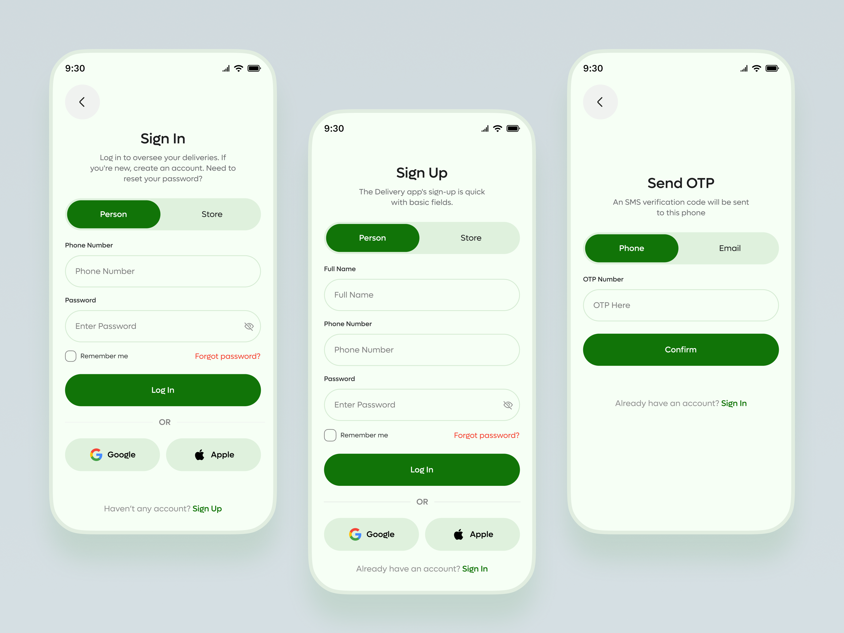Example of Mobile App Design & Development