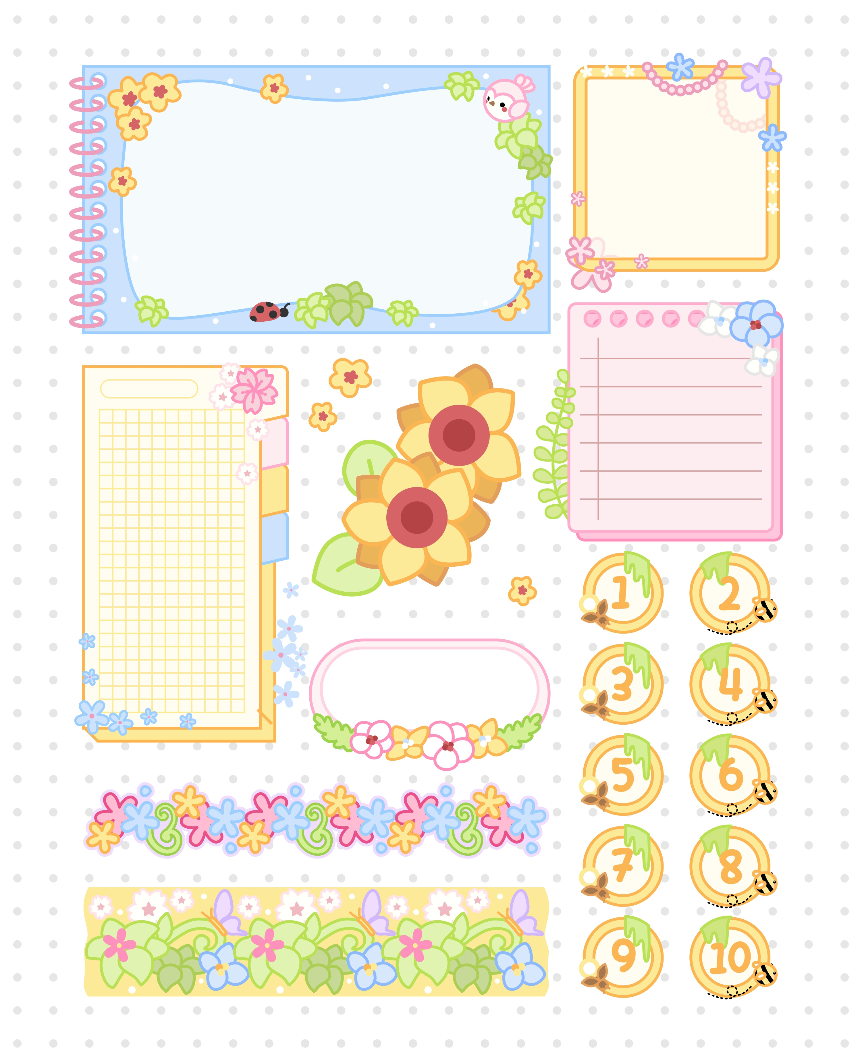 Notepads design frame frame graphic design stationery vector