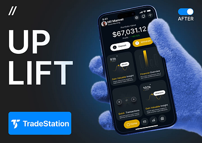 Trading Mobile iOS App Design android app app design concept app design template dark theme dashboard dashboard design design finance finance app design fintech ios mobile mobile app mobile ui online product design trading ui ux