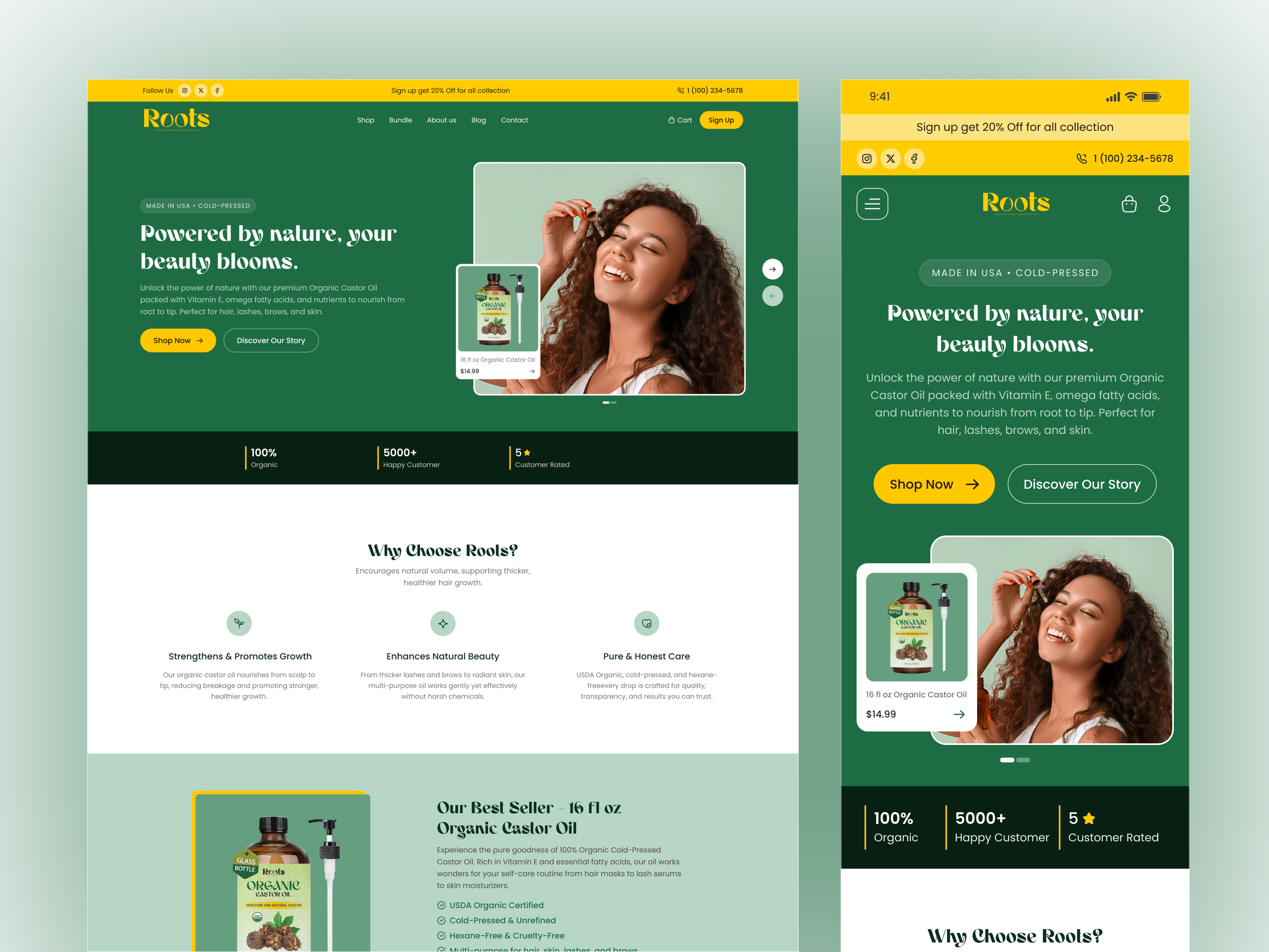 Example of Ecommerce Website Design