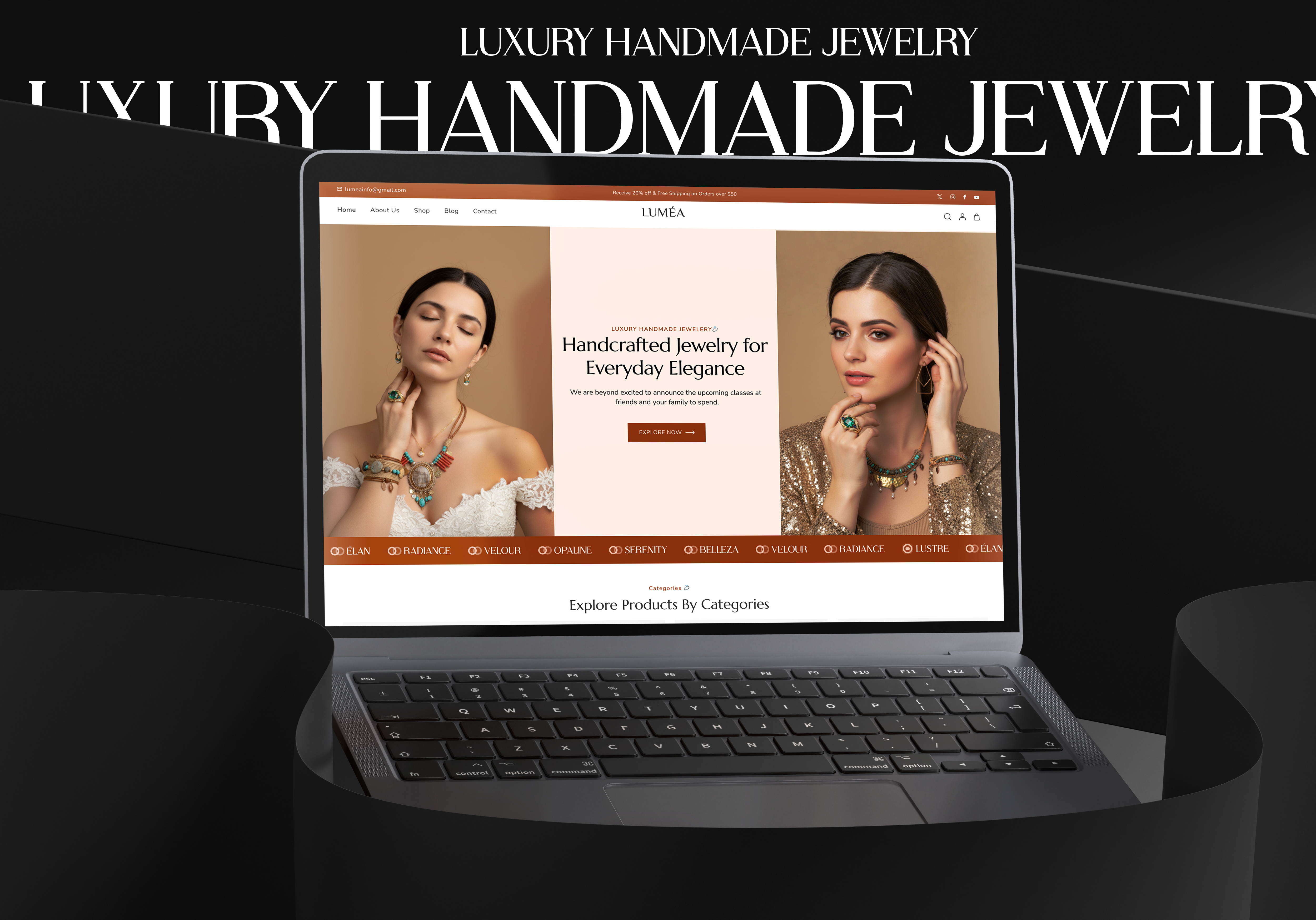 LUMEA — Luxury Handmade Jewelry Storefront artisan jewelry website boutique ecommerce website custom jewelry website ecommerce website handmade jewelry website jewelry website luxury jewelry website minimal website modern website online sell website online shop online store premium jewelry website seo friendly website website designer website developer woocommerce jewelry