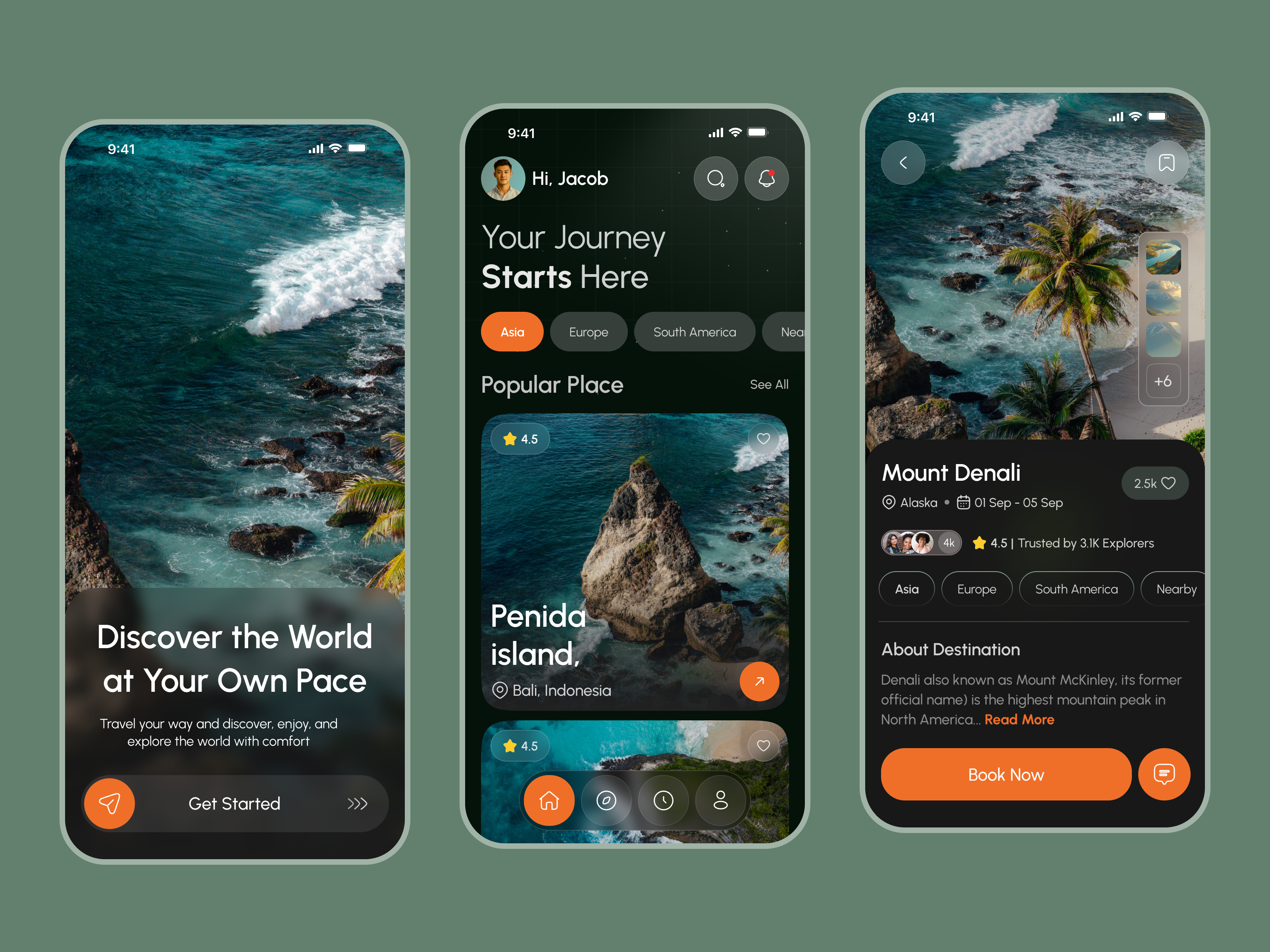 Travel Mobile App app design app interfaces best app design booking app ios app mobile mobile app mobile app design mobile ui tour app travel travel agency travel app ui ui ux design ux