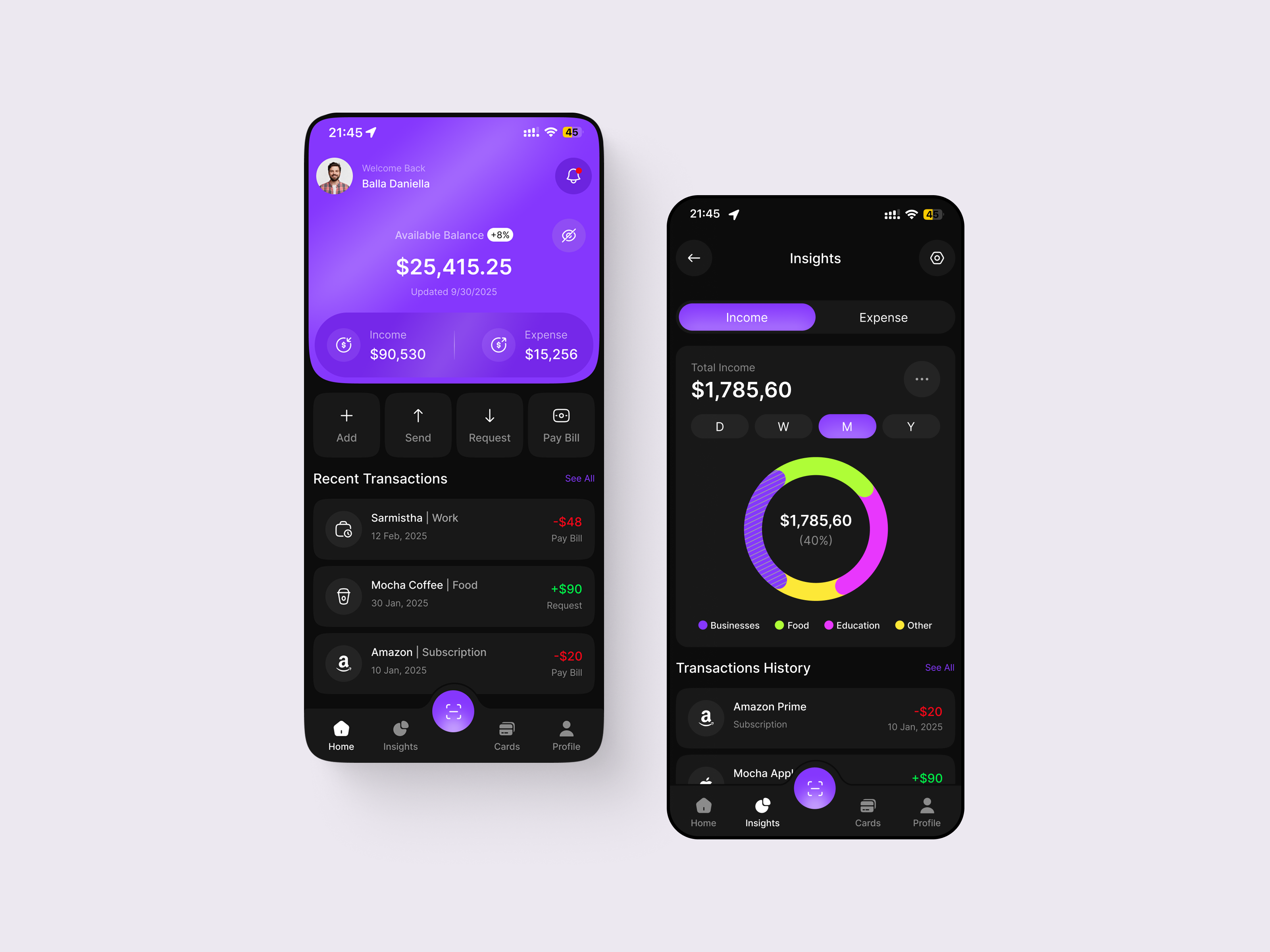 Fintech Mobile App app app design bank banking finance finance app fintech fintech app mobile app mobile app design mobile design mobile ui product design saas startup ui design uiux design wallet