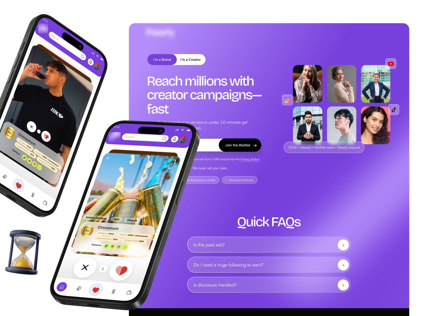 Example of Conversion Focused Landing Page Design