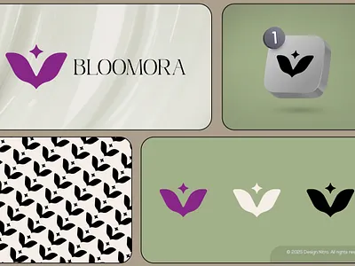 Bloomora — The Start of Luxury Design Era brand guidelines brand identity branding graphic design logo logo design luxury logo natural logo skincare skincare logo ui