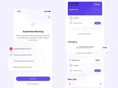 MSR - Automated Data Collection app design automated data collection automation data collection design mobile app design ui ui design ux ux design
