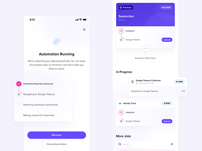 MSR - Automated Data Collection app design automated data collection automation data collection design mobile app design ui ui design ux ux design