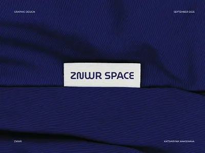 ZNWR | Brand Design branding design fashion figma graphic design label tag