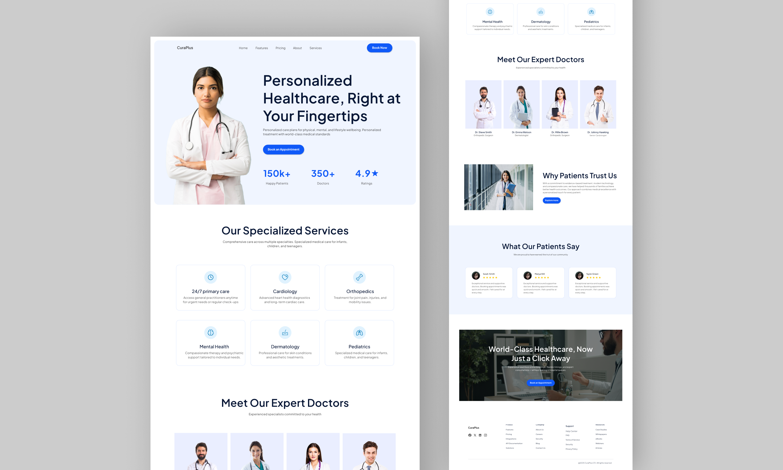 Example of Health Care , Pharmacy Website Design