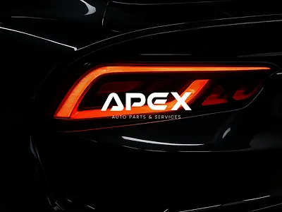 Apex Auto Parts & Services | Brand & Logo Design auto parts and services car car parts carwash equipments