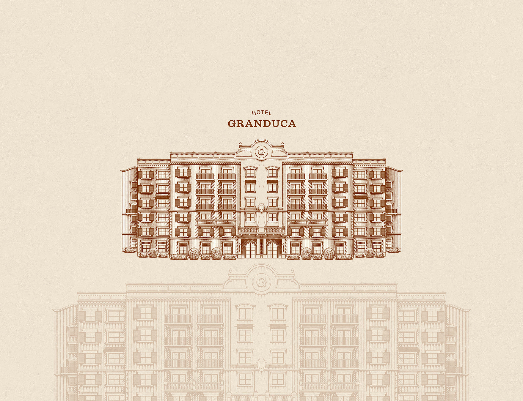 Example of Brand Illustrations / Engraving Style