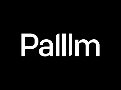 Palllm Logo and Signet Design (Animated) animation art direction brand identity branding branding studio clean design creative direction design system graphic design identity design logo logo animation logo design minimal design modern branding motion graphics signet typography vector visual identity