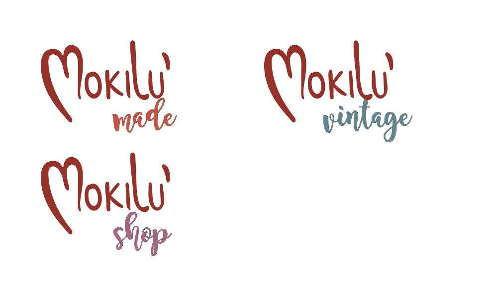 Mokilu' logo studio design graphic design illustration typography