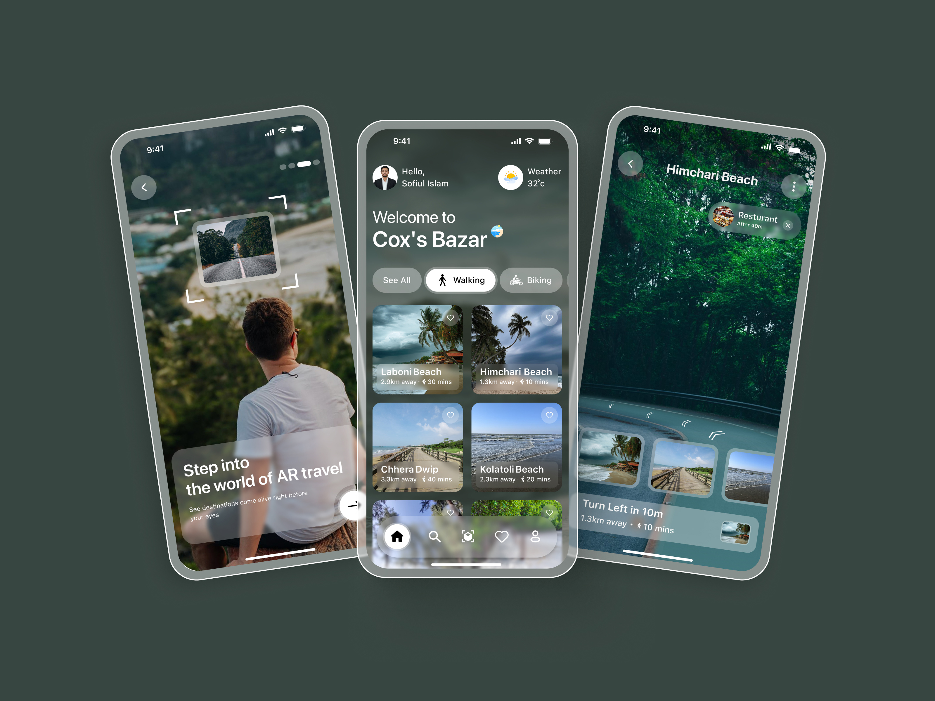 Waild AR - Travel App Design adventure travel mobile app ui appdesign ar camera view mobile ar travel app designinspiration octopi digital octopi digital llc travel discovery app travelapp ui uidesign uitrends userinterface