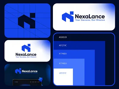 NexaLance Logo Design 360dgeservice appdevelopment brand branding creative design digitalservice graphic design illustration itservices logo logodesign logos logoservices logotype software techservice webdesign
