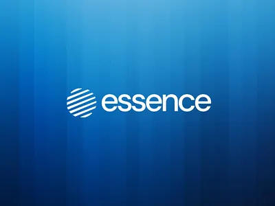 Essence Logo design branding clean design global logo minimal money saas simple visual design