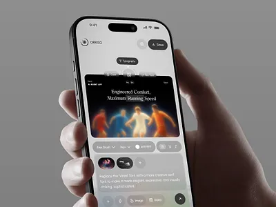 Orriso Mobile App – AI Workspace SaaS admin ai app app design automation b2b creative crm dashboard design interface mobile mobile app saas sowftware ui ui design ux ux design workspace