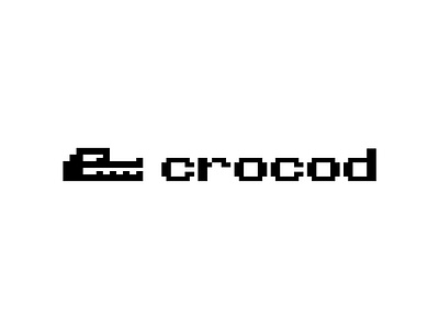 Crocod development app logo branding code code logo coding logo creative logo crocodile design development flat logo graphic design it agency logo logo logotype mark minimal pixel logo software software company logo technology logo