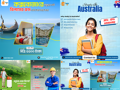 Social Media Design 3d branding canva creative design design facebook poster graphic design illustration motion graphics ui