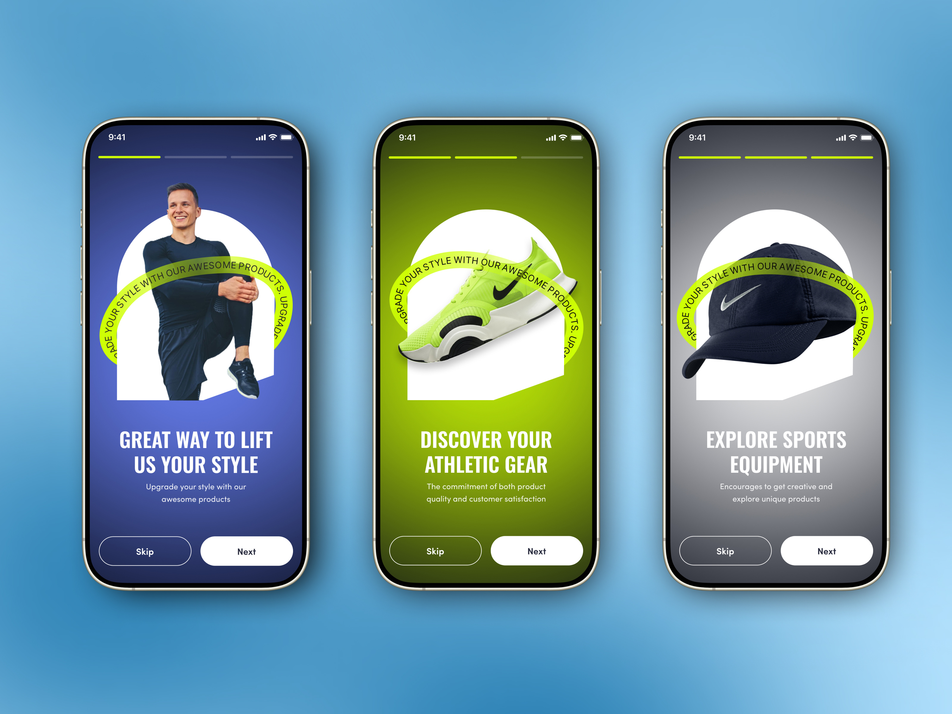 Example of Mobile App UI/UX Design I Os & Android