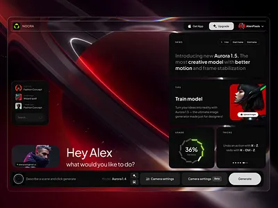 Nocra AI Kit 3d animation branding chart dashboard dataviz design desktop graphic design illustration infographic logo motion graphics statistic template ui