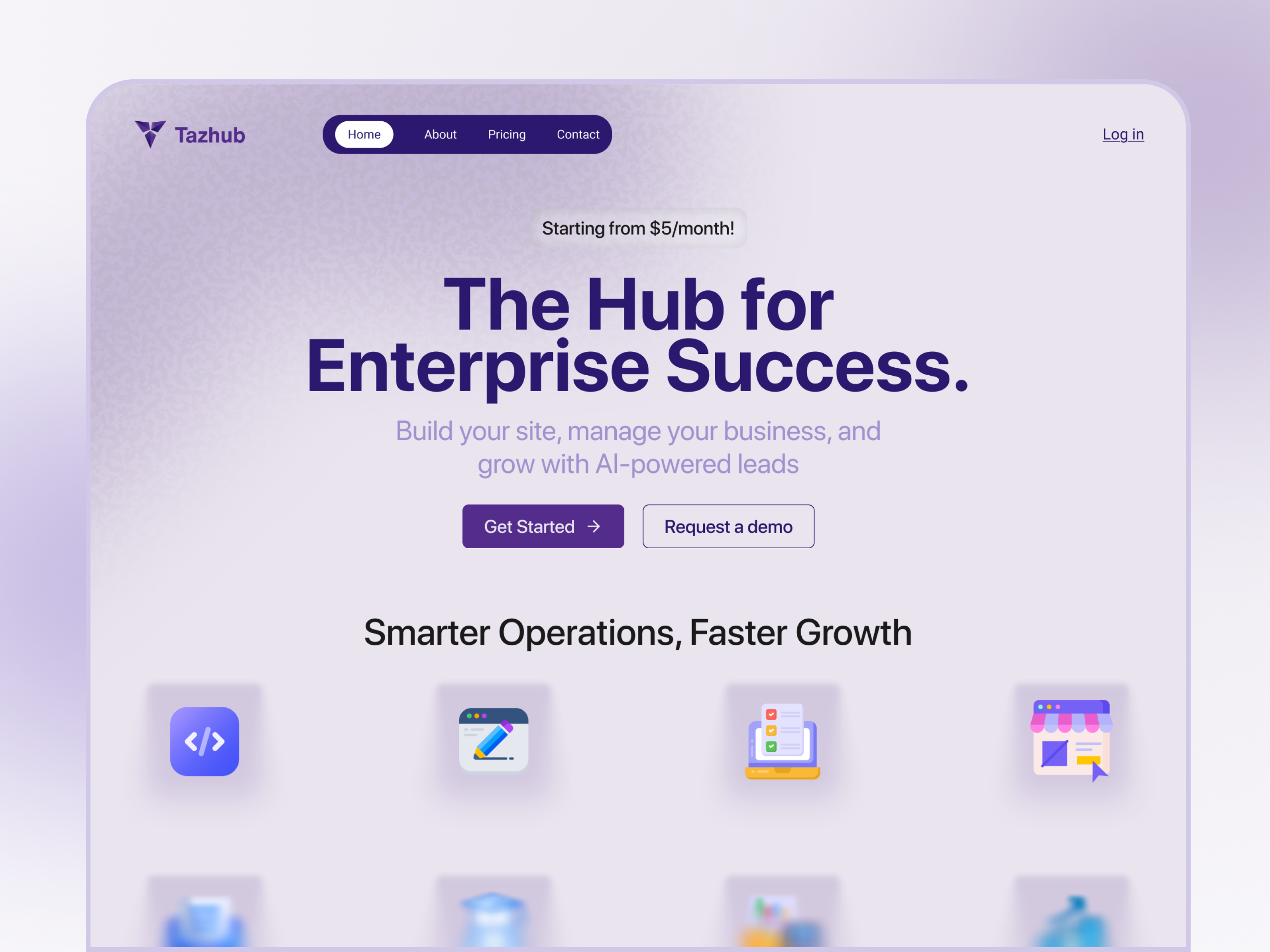 Example of Minimal And Convertional Landing Page