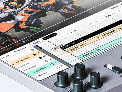 Pitstop Analytics product design ui ux