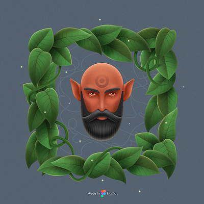 100% vector. Infinite patience. built entirely in Figma