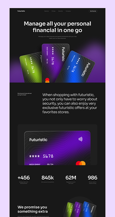 Landing page designs branding card daily ui design graphic design ideas illustration logo mob ui vector