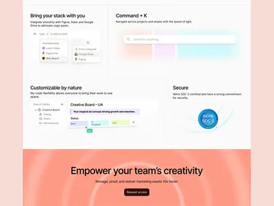 Landing page design branding card daily ui design graphic design ideas illustration logo mob ui vector