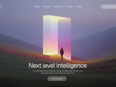 Waitlizt Design - @Elysium Designs design hero landing revamp ui ux waitlist webdesign website