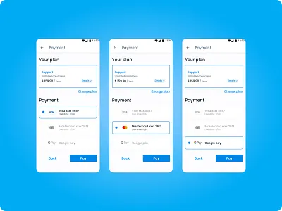 Mobile Payment card cards clean cleandesign creative design minimalist mobile pay payment ui ux
